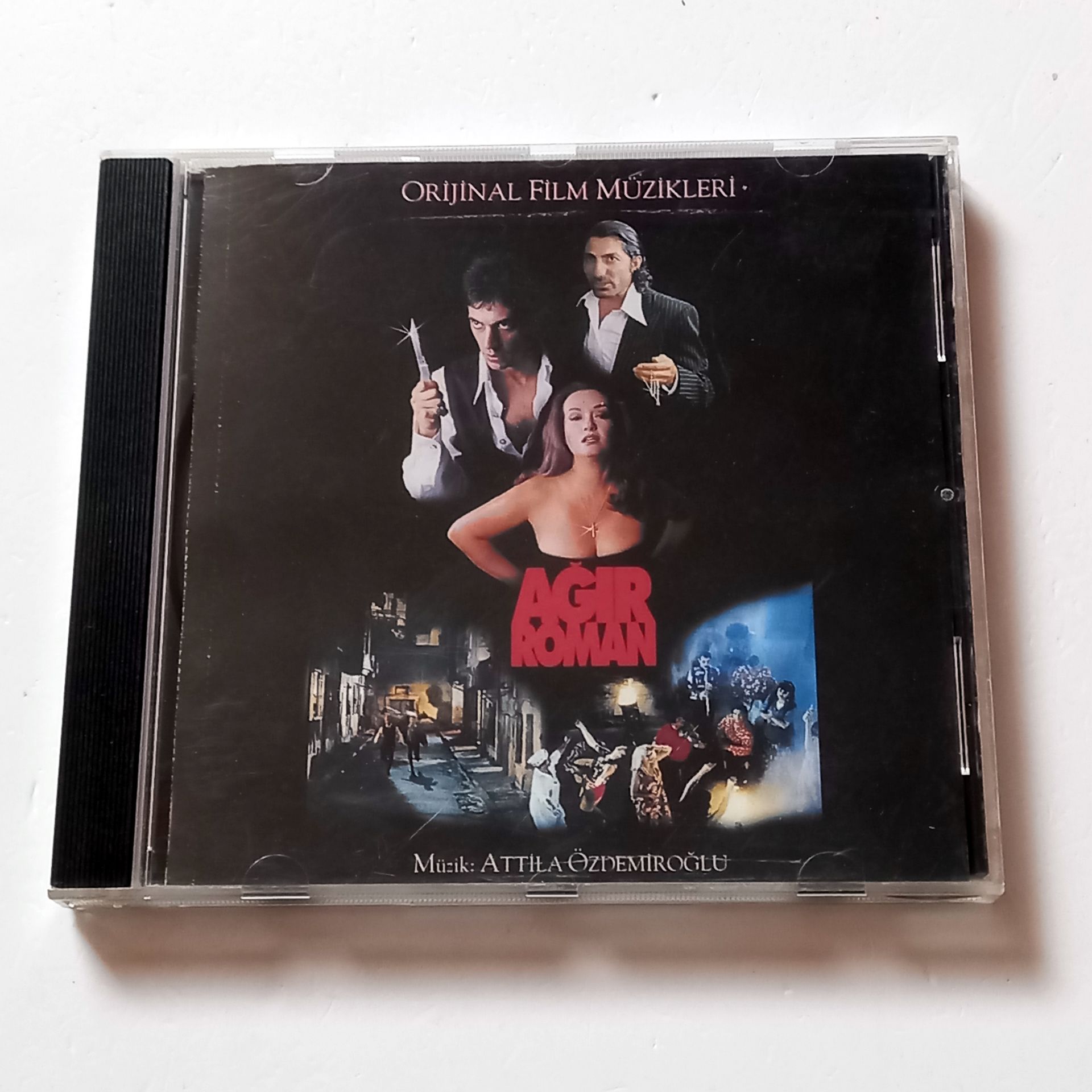 ATİLLA ÖZDEMİROĞLU - AĞIR ROMAN ORİJİNAL FİLM MÜZİKLERİ - CD 2.EL