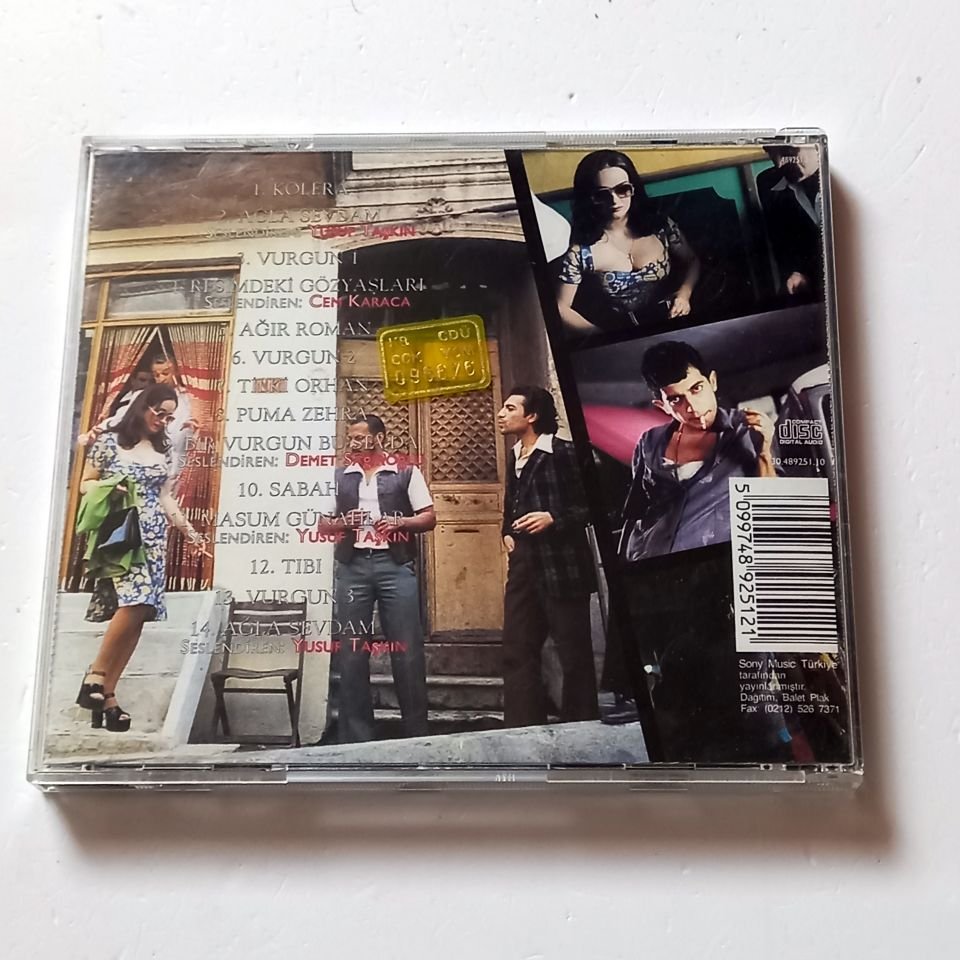 ATİLLA ÖZDEMİROĞLU - AĞIR ROMAN ORİJİNAL FİLM MÜZİKLERİ - CD 2.EL