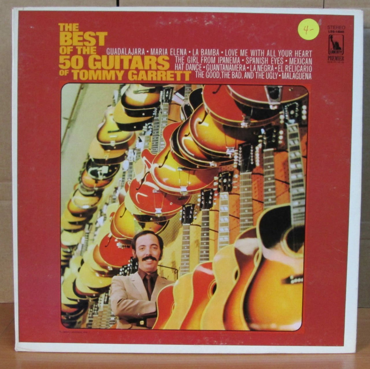 TOMMY GARRETT THE BEST OF THE 50 GUITARS LP 2.EL