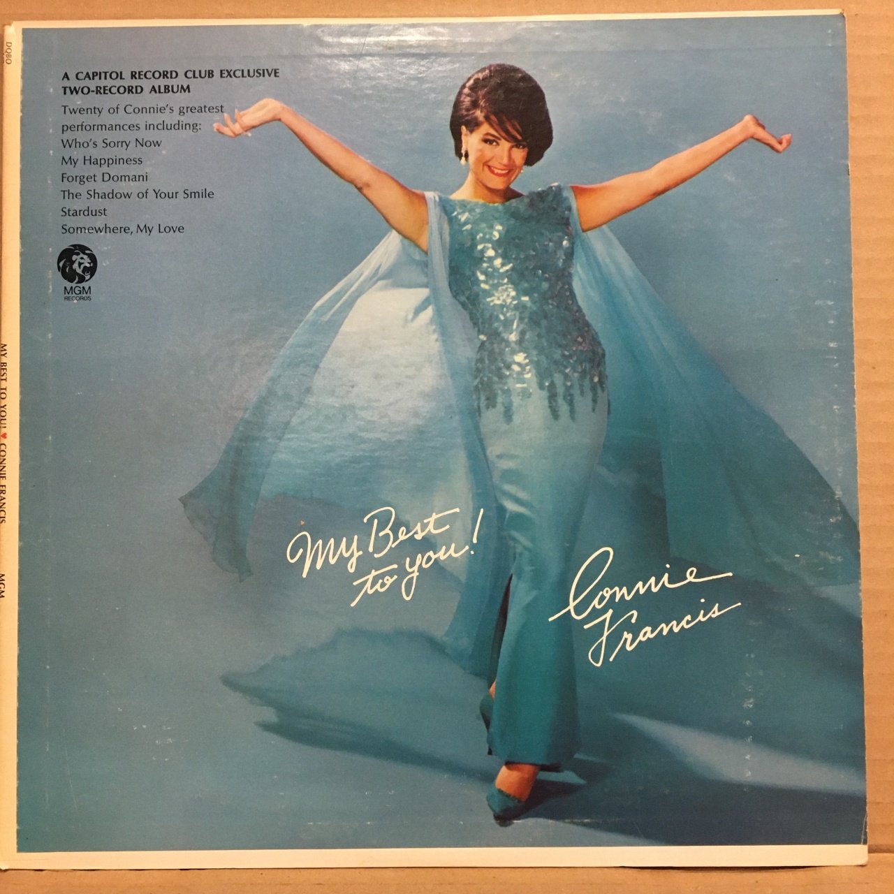 CONNIE FRANCIS - MY BEST TO YOU! 2.EL 2LP
