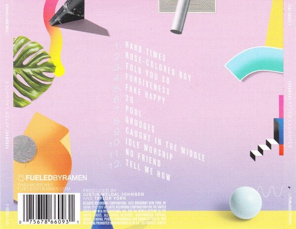 PARAMORE – AFTER LAUGHTER (2017) - CD JEWEL CASE AMBALAJINDA SIFIR