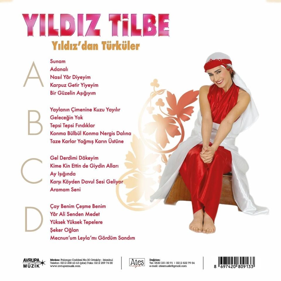 YILDIZ TİLBE - YILDIZ'DAN TÜRKÜLER (2004) - 2LP 2025 EDİSYON SIFIR PLAK