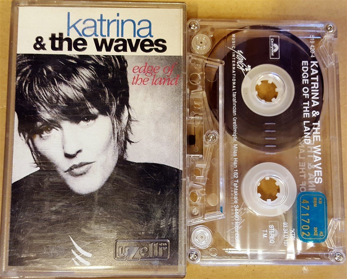 KATRINA & THE WAVES - EDGE OF THE LAND (1993) YONCA CASSETTE MADE IN TURKEY ''USED''
