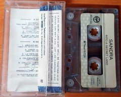 SANDRA - INTO A SECRET LAND (1988) TOPKAPI CASSETTE MADE IN TURKEY ''USED'' PAPER LABEL