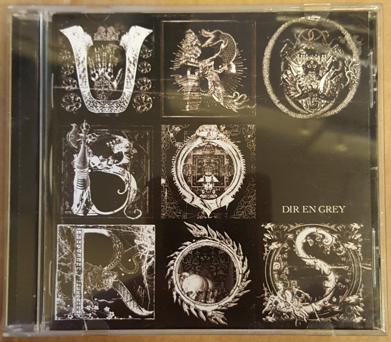 DIR EN GREY UROBOROS (2008) CD PROG METAL 2.EL