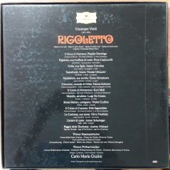 VERDI: RIGOLETTO, CAPPUCCILLI, COTRUBAS, WIENER PHILHARMONIKER, CARLO MARIA GIULINI - 3PLAK 2.EL BOXSET