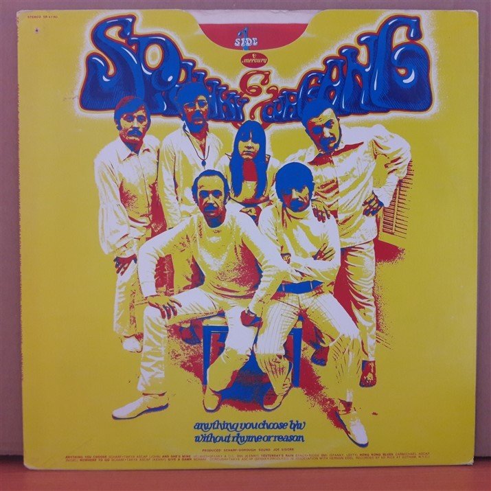 SPANKY & OUR GANG - ANYTHING YOU CHOOSE B/W WITHOUT RHYME OR REASON (1969) - PLAK 2.EL