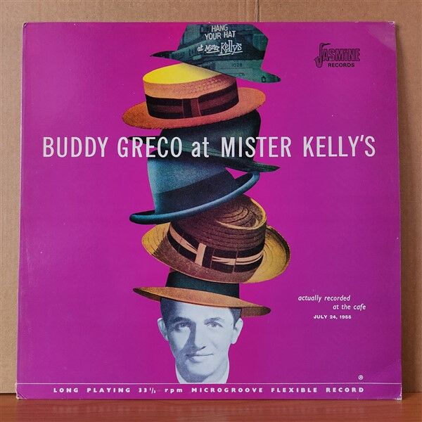 BUDDY GRECO – BUDDY GRECO AT MISTER KELLY'S (1956) - LP 2.EL PLAK
