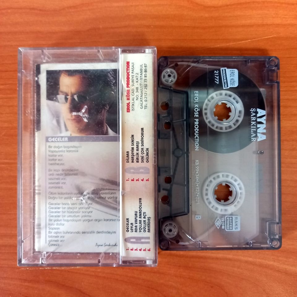 AYNA - ŞARKILAR (1999) - KASET 2.EL