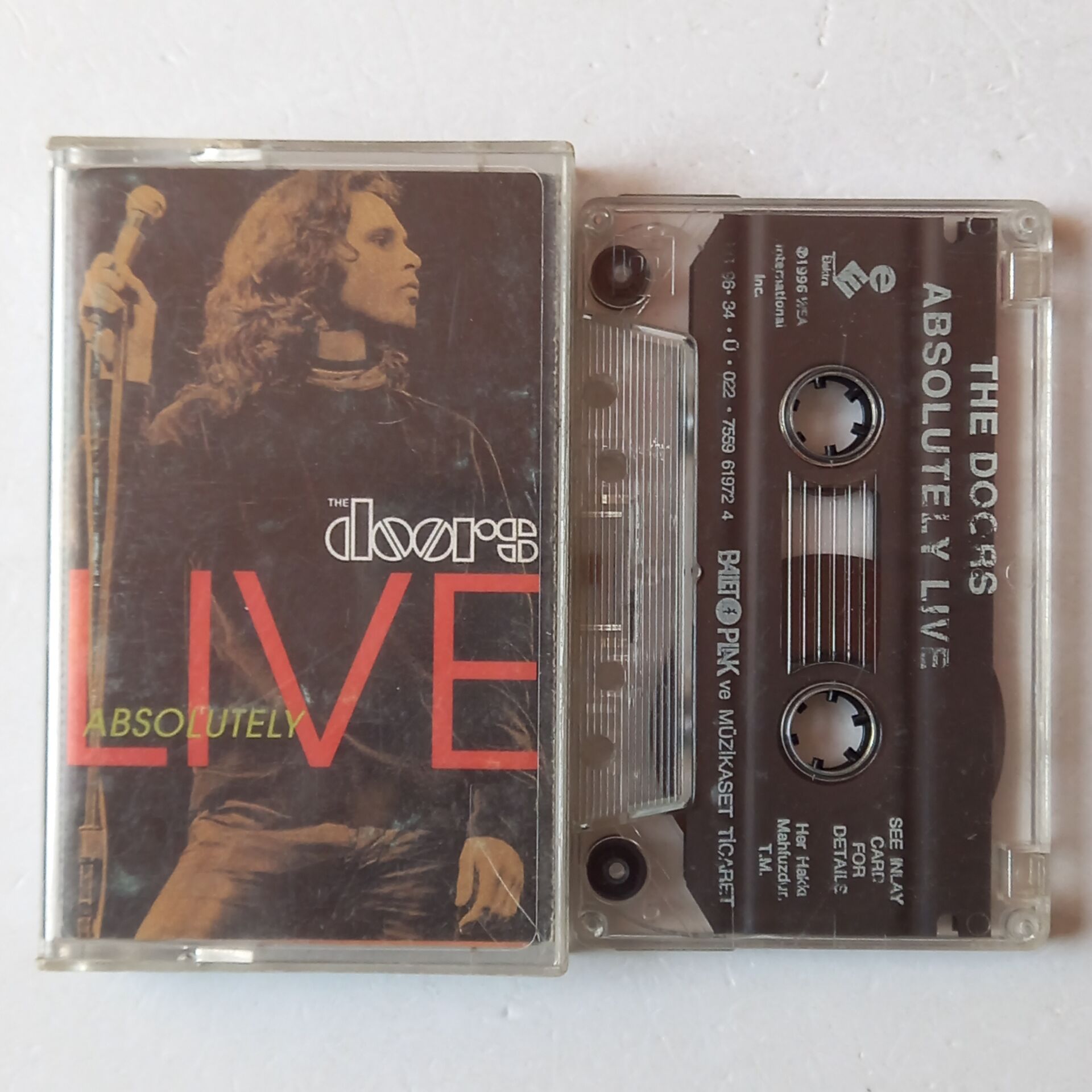 THE DOORS - ABSOLUTELY LIVE (1996) - KASET 2.EL