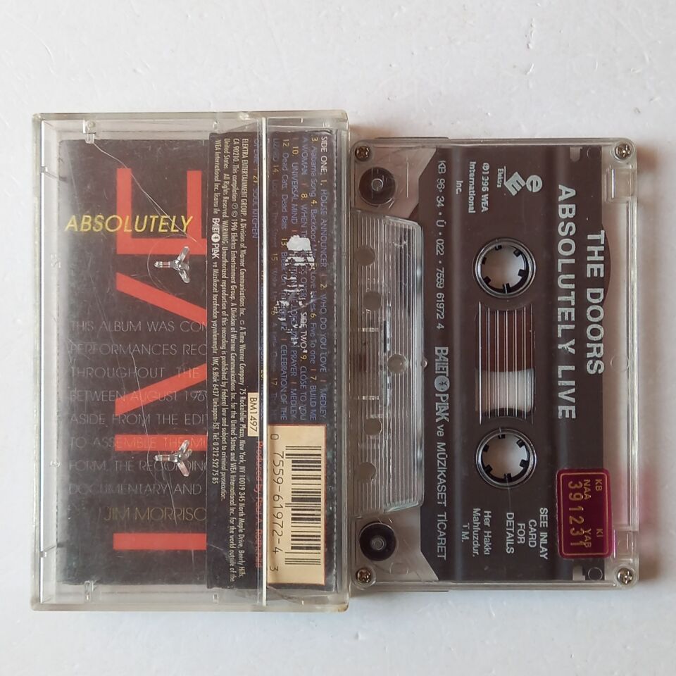 THE DOORS - ABSOLUTELY LIVE (1996) - KASET 2.EL
