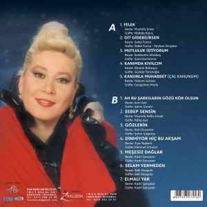 MUAZZEZ ABACI - FELEK (1989) - LP 2022 BASIM SIFIR PLAK