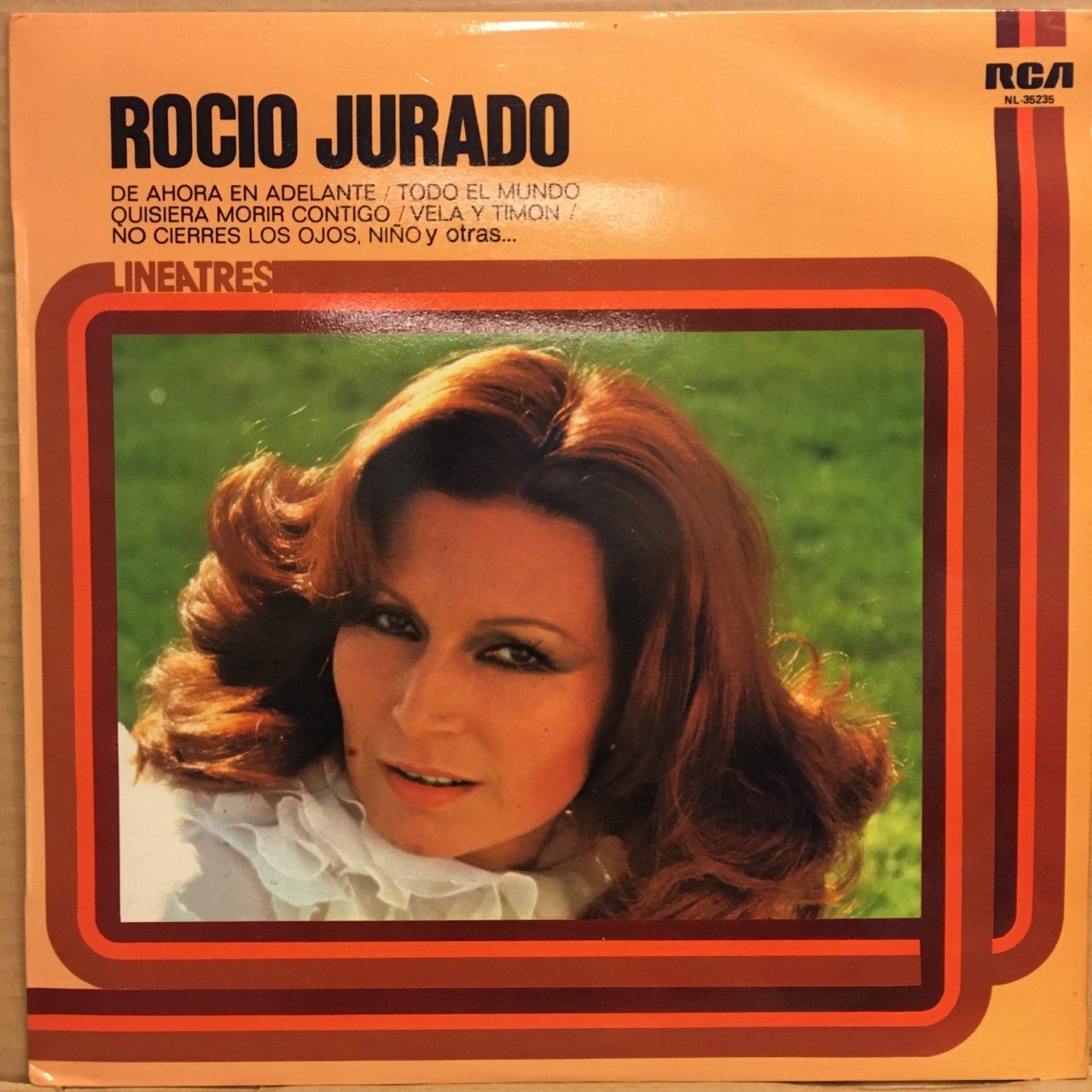 ROCIO JURADO - 1976 COMPILATION RCA NL 35235 - LP SPANISH OLDIES 2.EL PLAK