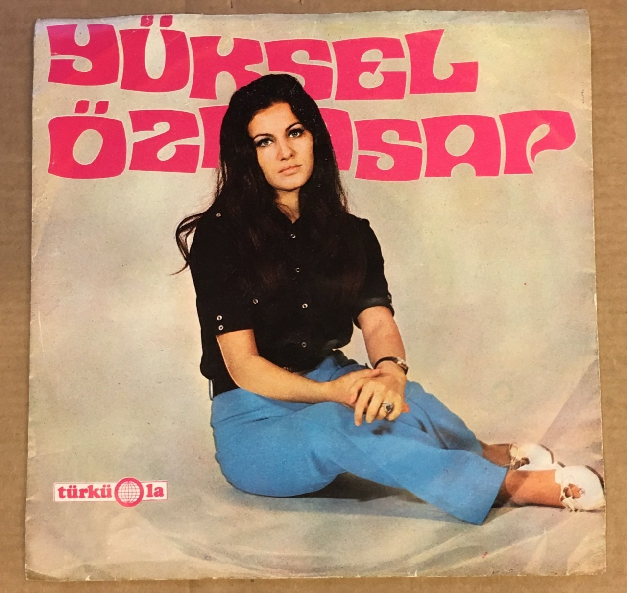 YÜKSEL ÖZKASAP TÜRKÜOLA 45LİK KAPAĞI DİKKAT SADECE KAPAKTIR