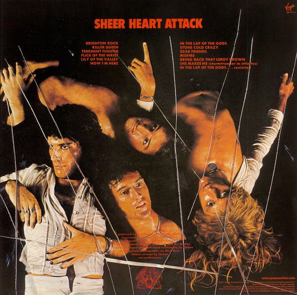 QUEEN - SHEER HEART ATTACK (1974) - LP 180GR 2015 HALF SPEED MASTERED EDITION SIFIR PLAK