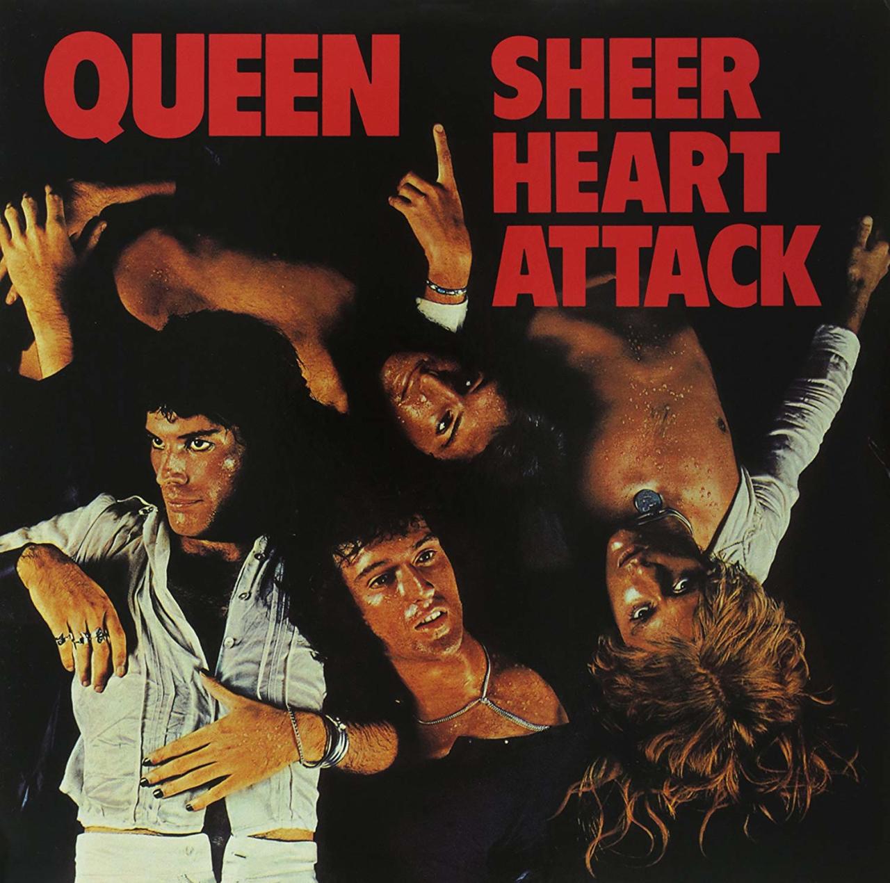 QUEEN - SHEER HEART ATTACK (1974) - LP 180GR 2015 HALF SPEED MASTERED EDITION SIFIR PLAK