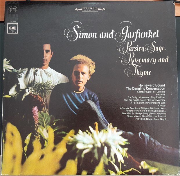 SIMON AND GARFUNKEL - PARSLEY, SAGE, ROSEMARY AND THYME - 2.EL PLAK