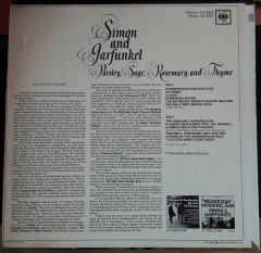 SIMON AND GARFUNKEL - PARSLEY, SAGE, ROSEMARY AND THYME - 2.EL PLAK