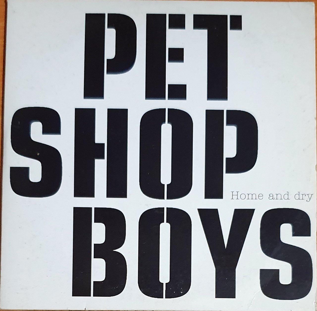 PET SHOP BOYS - HOME AND DRY (2002) - CD PARLOPHONE PROMO SINGLE 2.EL