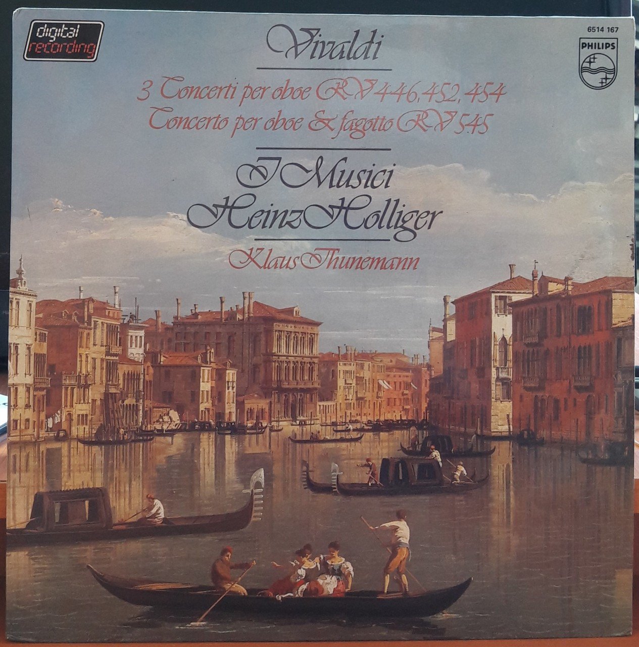 VIVALDI: 3 CONCERTI PER OBOE, CONCERTO PER OBOE & FAGOTTO - PLAK 2.EL