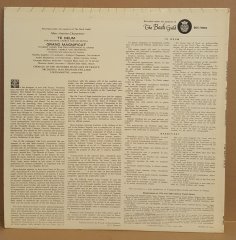 MARC ANTOINE CHARPENTIER - TE DEUM / GRAND MAGNIFICAT - LP CHORAL BAROQUE 2.EL PLAK