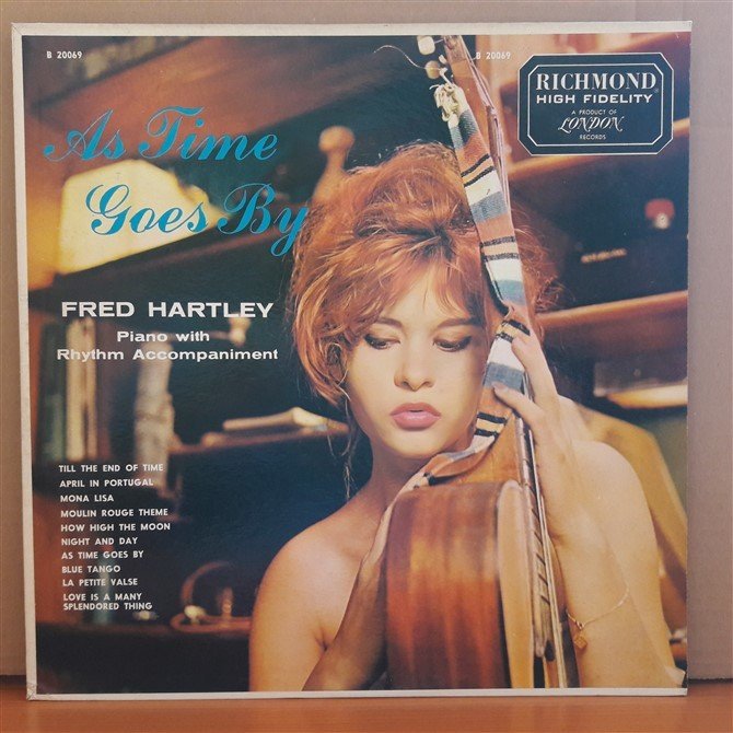 AS TIME GOES BY - FRED HARTLEY - LP 2.EL PLAK