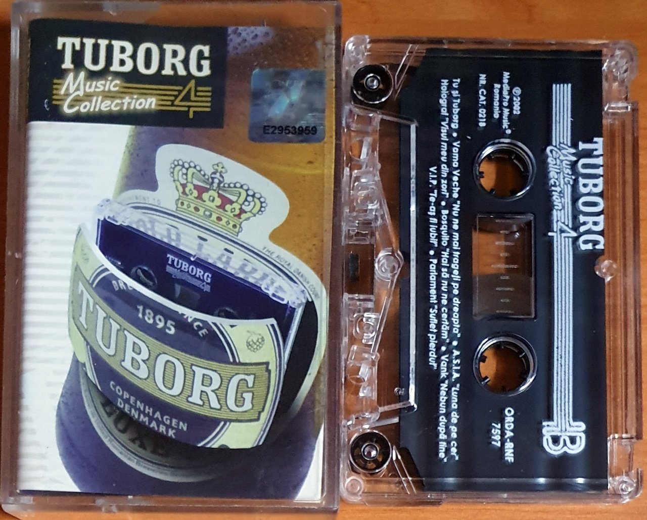 TUBORG MUSIC COLLECTION 4 / VAMA VECHE, PARLAMENT, VANK, BOSQUITO (2002) - KASET 2.EL