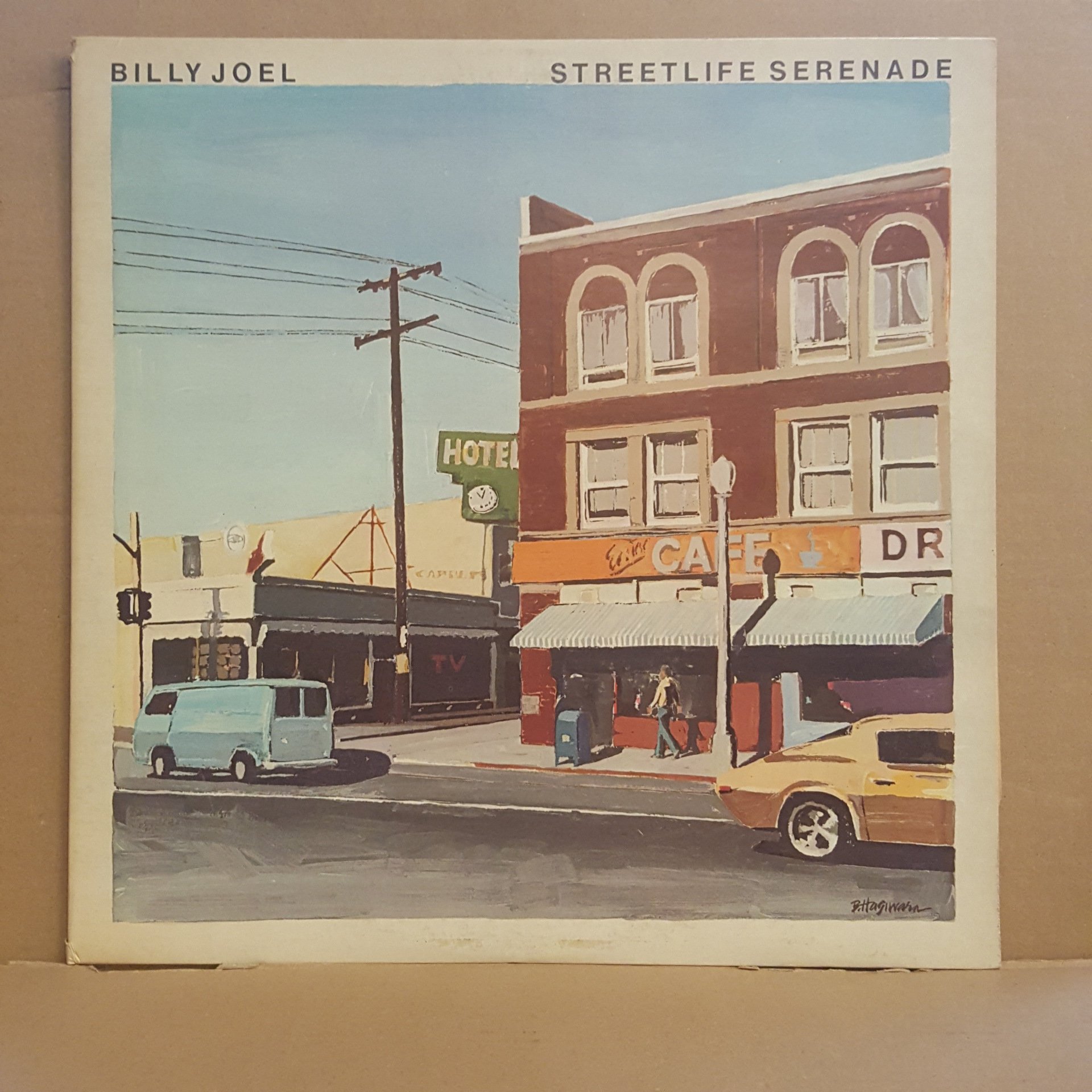 BILLY JOEL - STREETLIFE SERENADE (1974) - LP 2.EL PLAK