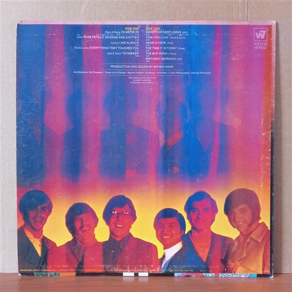 THE ASSOCIATION – BIRTHDAY (1968) - LP 2.EL PLAK