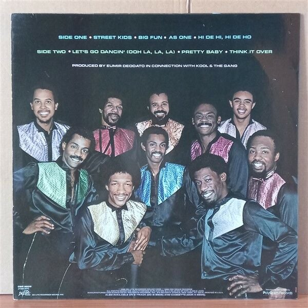 KOOL & THE GANG – AS ONE (1982) - LP 2.EL PLAK