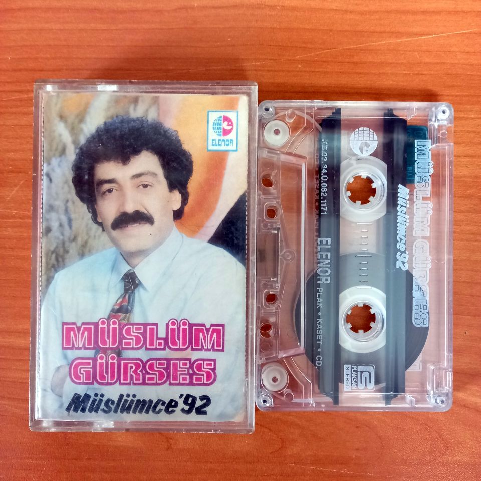 MÜSLÜM GÜRSES - MÜSLÜMCE '92 (1992) - KASET 2.EL