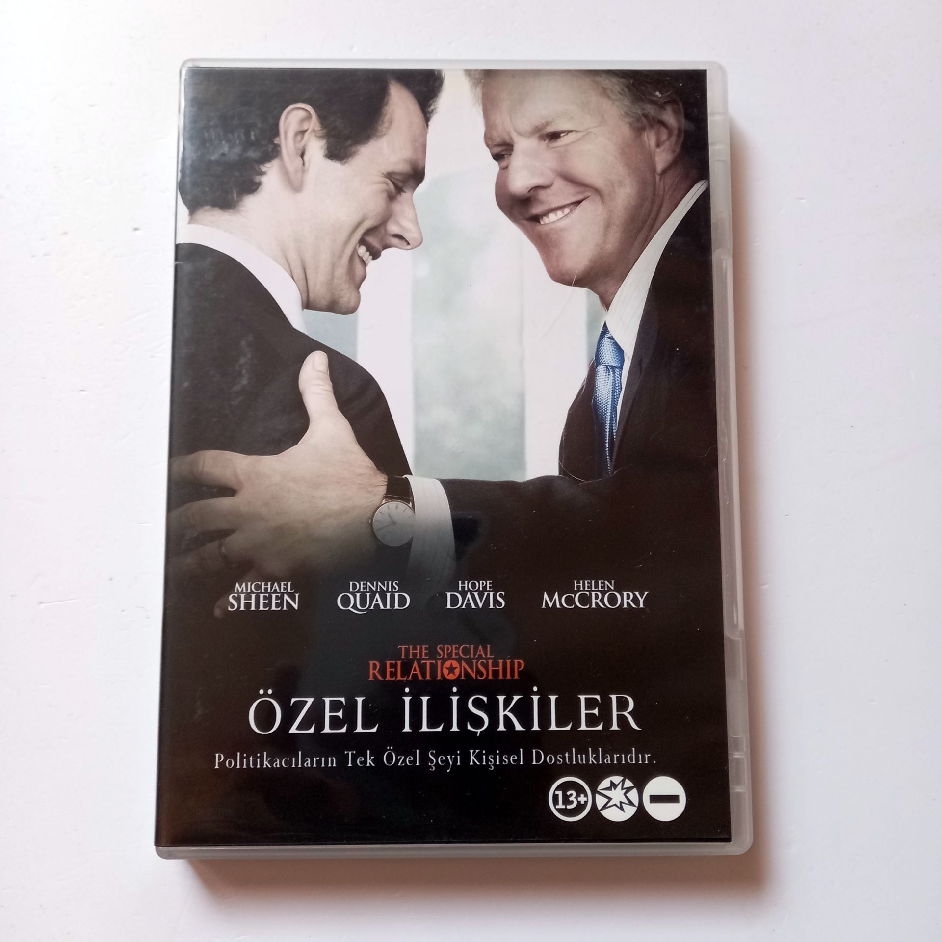 ÖZEL İLİŞKİLER - THE SPECIAL RELATIONSHIP - MARTIN SHEEN, DENNIS QUAID - DVD 2.EL