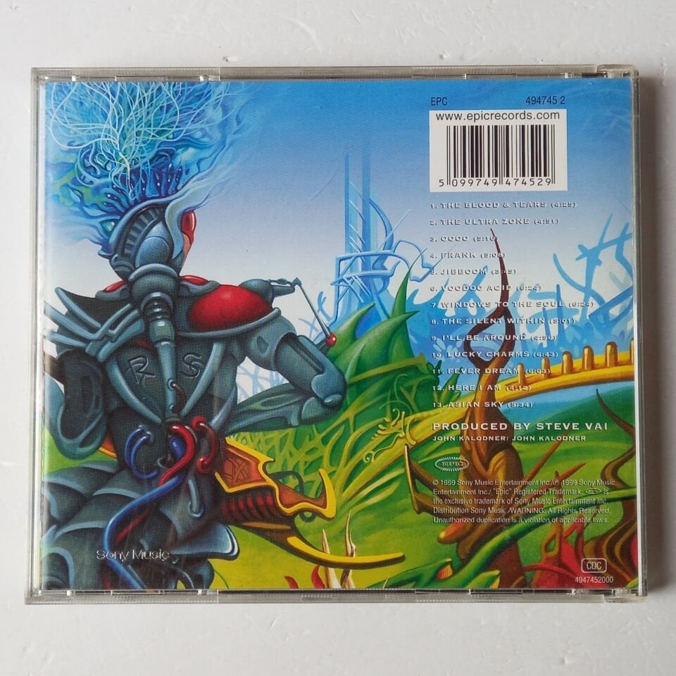 STEVE VAI – THE ULTRA ZONE (1999) - CD 2.EL