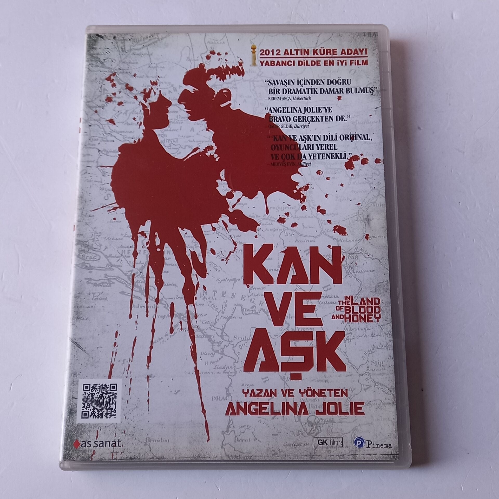 KAN VE AŞK - IN THE LAND OF BLOOD AND HONEY - DVD 2.EL