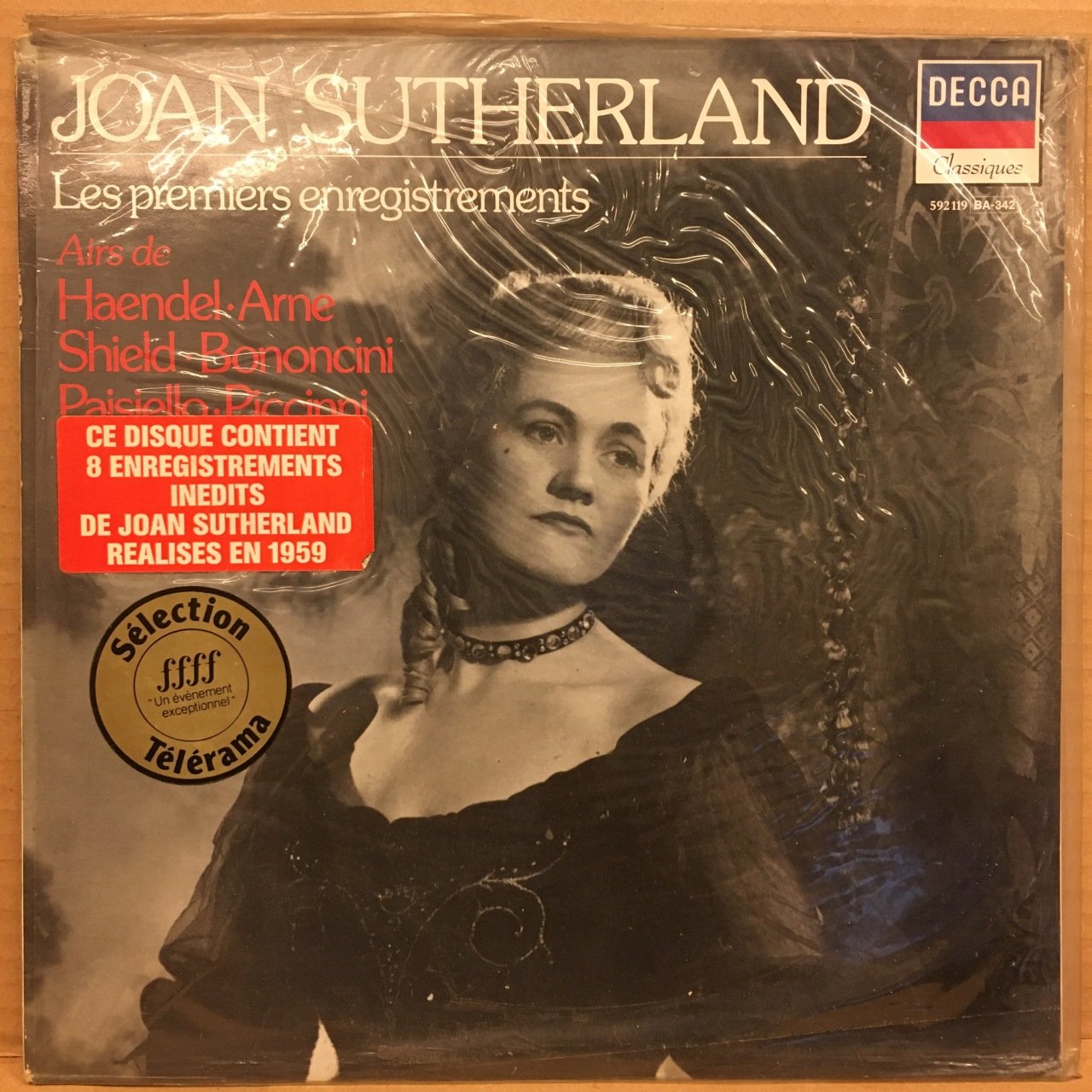 JOAN SUTHERLAND LES PREMIERS ENREGISTREMENTS 1981 2.EL PLAK
