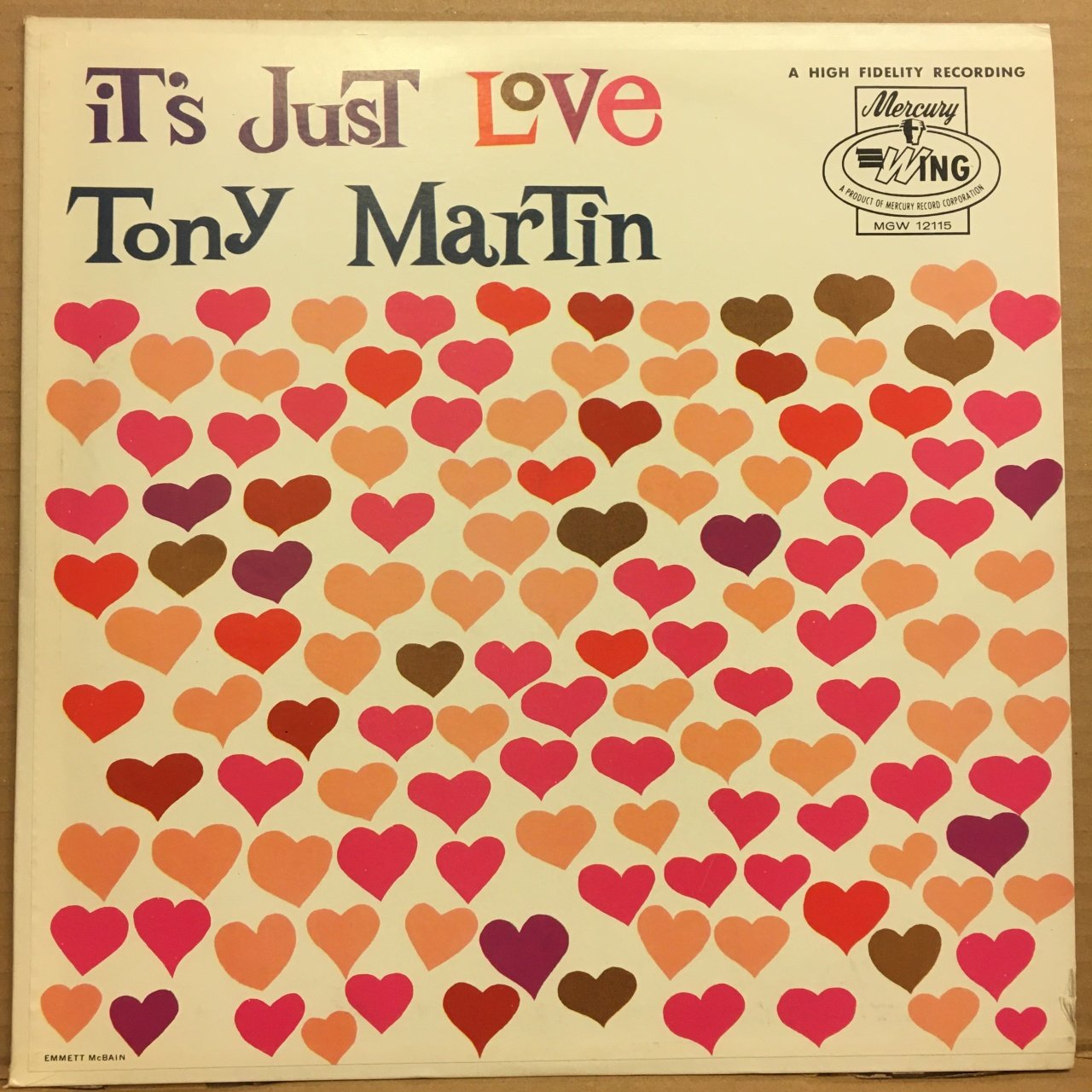 TONY MARTIN - IT'S JUST LOVE 2.EL PLAK