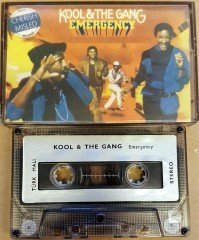 KOOL & THE GANG - EMERGENCY CASSETTE MADE IN TURKEY ''USED'' PAPER LABEL