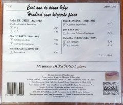 CENT ANS DE PIANO BELGE / HUNDRED YEARS OF BELGIAN PIANO (1997) PAVANE RECORDS CD SIFIR