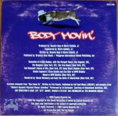 BEASTIE BOYS - BODY MOVIN' (1998) - CD CAPITOL RECORDS PROMO SINGLE 2.EL