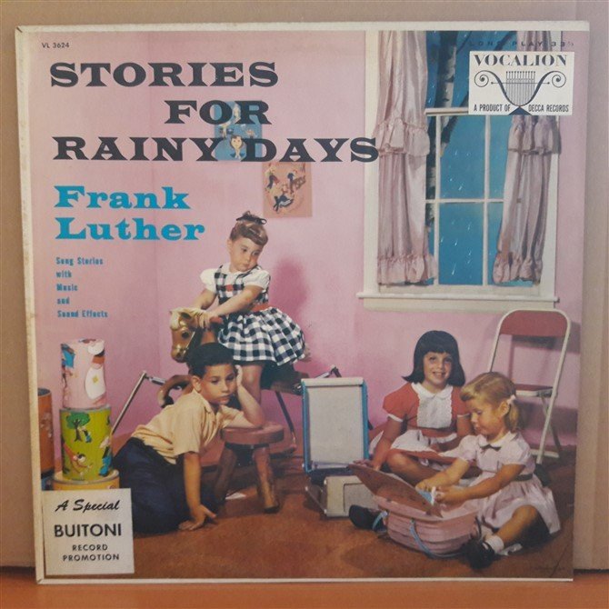 STORIES FOR RAINY DAYS - FRANK LUTHER - LP 2.EL PLAK