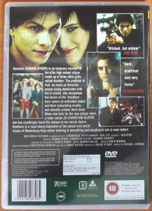 HEATHERS - WINONA RYDER - CHRISTIAN SLATER - DVD 2.EL TR ALTYAZI YOKTUR