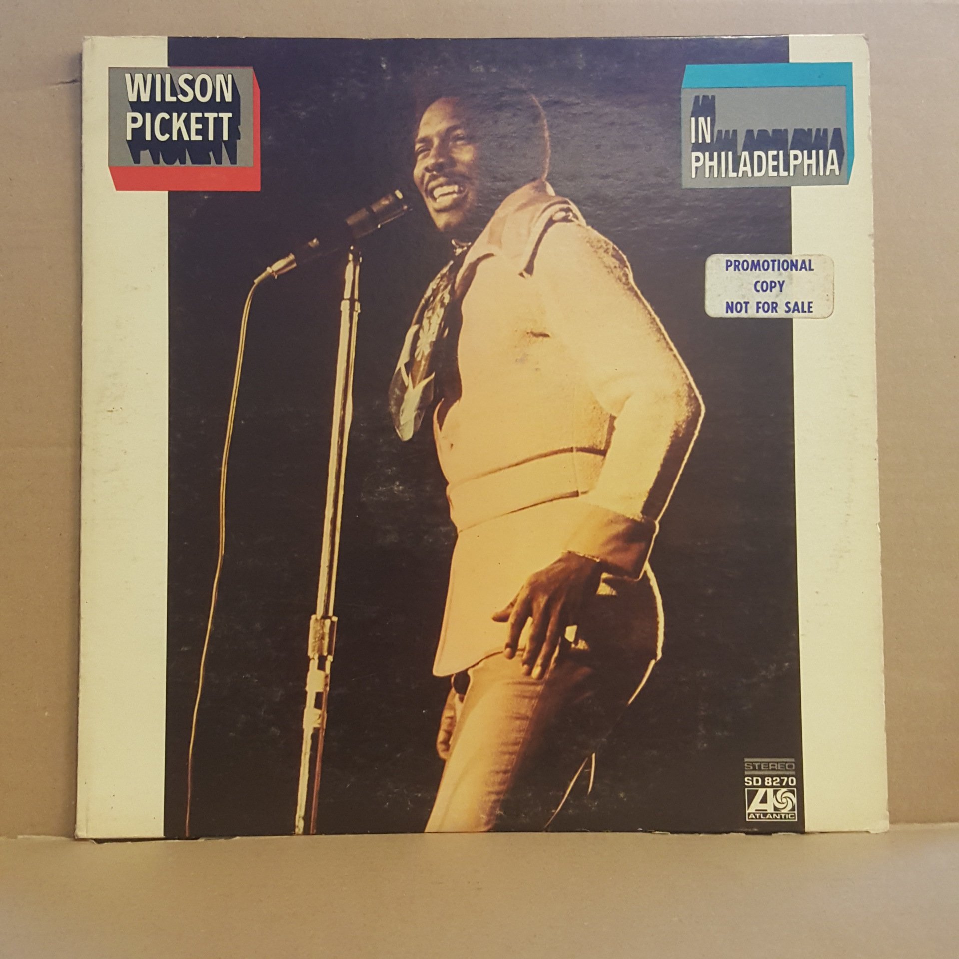 WILSON PICKETT - IN PHILADELPHIA (1970) - LP 2.EL PLAK