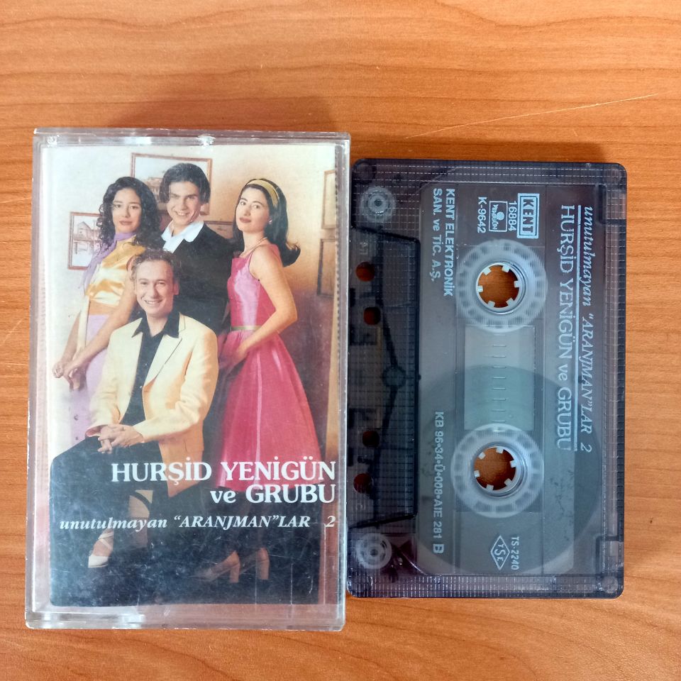 HURŞİD YENİGÜN VE GRUBU - UNUTULMAYAN ARANJMANLAR 2 (1996) - KASET 2.EL