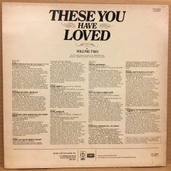 THESE YOU HAVE LOVED VOL.TWO MOONLIGHT SONATA, ENIGMA VARIATIONS, PEARL FISHERS.. 2.EL PLAK
