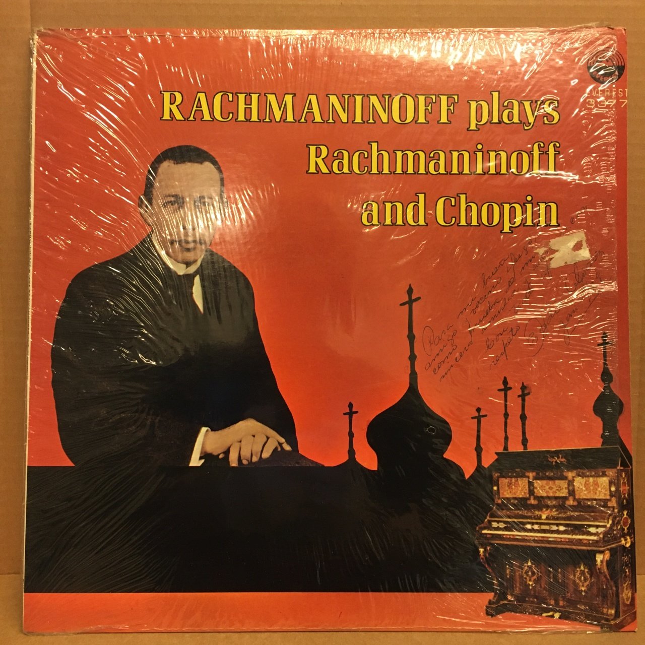 RACHMANINOFF PLAYS RACHMANINOFF AND CHOPIN 2.EL PLAK
