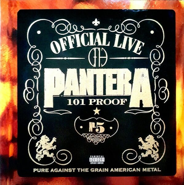 PANTERA - OFFICIAL LIVE / 101 PROOF (1997) - 2LP 180GR 2012 EDITION SIFIR PLAK