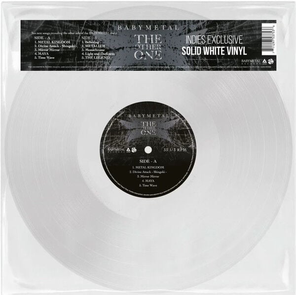 BABYMETAL - THE OTHER ONE (2023) - SOLID WHITE LP SIFIR PLAK