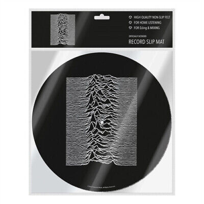 JOY DIVISION - UNKNOWN PLEASURES - OFFICIALY LICENSED RECORD SLIP MAT - PİKAP KEÇESİ