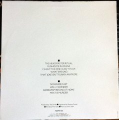THE SMITHS - MEAT IS MURDER (1985) - LP UNOFFICIAL RED COLOURED EDITION SIFIR PLAK