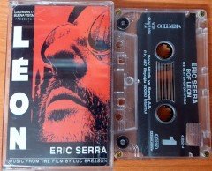 LEON - SOUNDTRACK ERIC SERRA (1995) SONY CASSETTE MADE IN TURKEY ''USED''